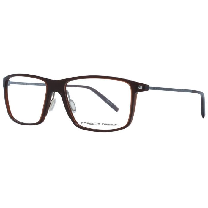 Montura de Gafas Hombre Porsche Design P8336-56E Marrón ø 56 mm 3 Montura de Gafas Hombre Porsche Design P8336-56E Marrón ø 56 mm 3