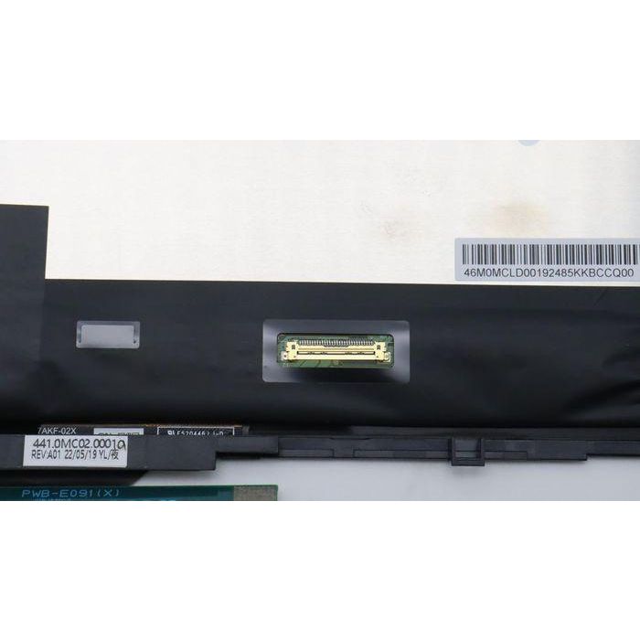 Lenovo 13.3-inch WUXGA LED display assembly, 1920 x 1080 resolution, 30-pin connection, compatible with Lenovo ThinkPad X13 Yoga. 4 Lenovo 13.3-inch WUXGA LED display assembly, 1920 x 1080 resolution, 30-pin connection, compatible with Lenovo ThinkPad X13 Yoga. 4