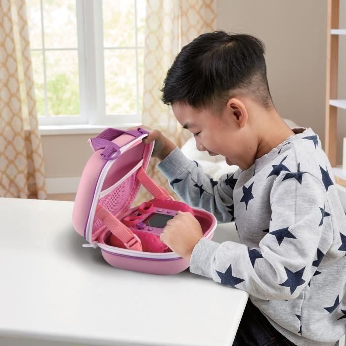 VTech Bolso Kidizoom Rosa para Cámaras y Accesorios - Almacenamiento Compatible con Todos los Modelos Kidizoom 2