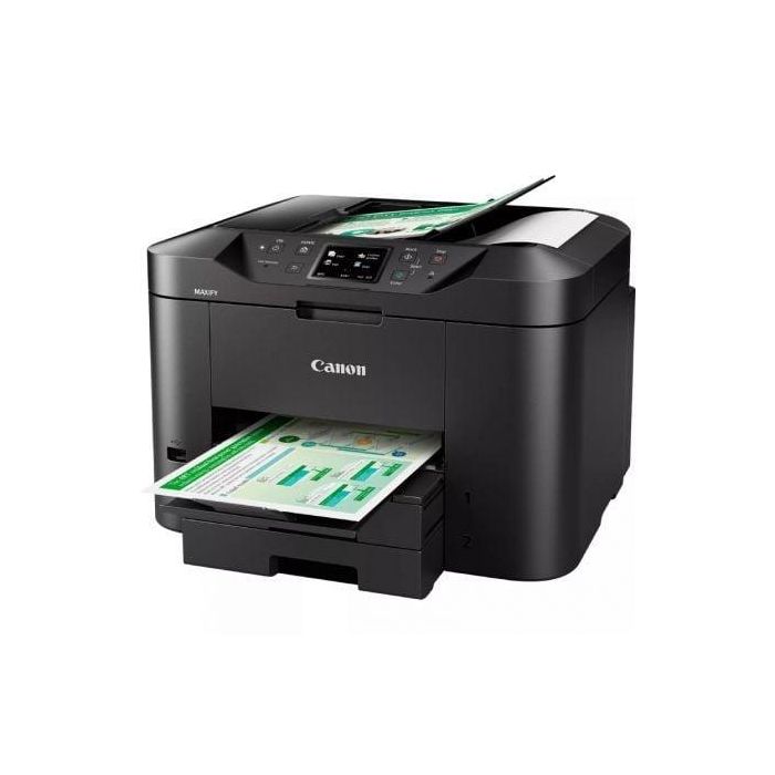 Canon 0958C009 Impresora Multifunción 4 en 1 MAXIFY MB2750 para Oficina. WiFi, Fax, Dúplex, ADF 50h, 500 hojas, Ethernet, Pantalla Táctil. Negra 3