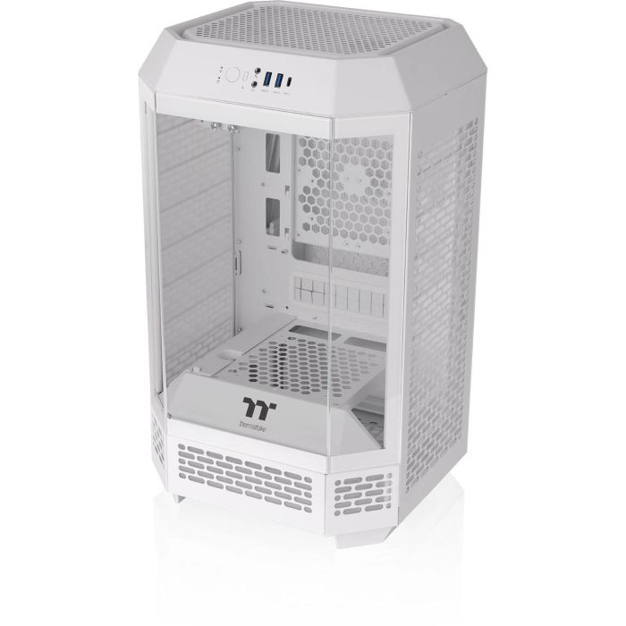Thermaltake The Tower 250 Snow Mini Torre PC Blanco con Pantalla LCD 3.9 Pulgadas y Soporte para Discos 2.5/3.5" 1 Thermaltake The Tower 250 Snow Mini Torre PC Blanco con Pantalla LCD 3.9 Pulgadas y Soporte para Discos 2.5/3.5" 1