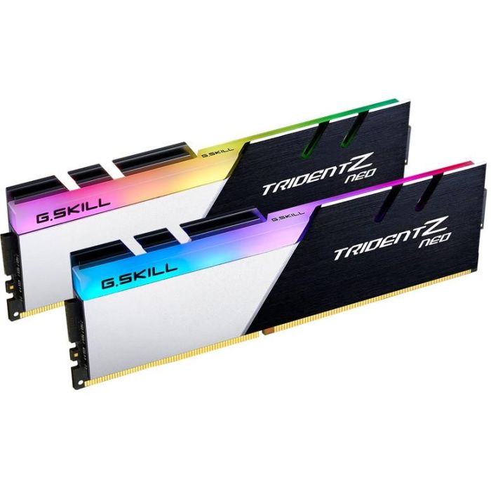 G.Skill F4-3200C16D-32GTZN Trident Z Neo DIMM 32GB (2x16GB) DDR4 3200MHz Dual-Kit Intel XMP Negro/Blanco 0 G.Skill F4-3200C16D-32GTZN Trident Z Neo DIMM 32GB (2x16GB) DDR4 3200MHz Dual-Kit Intel XMP Negro/Blanco 0