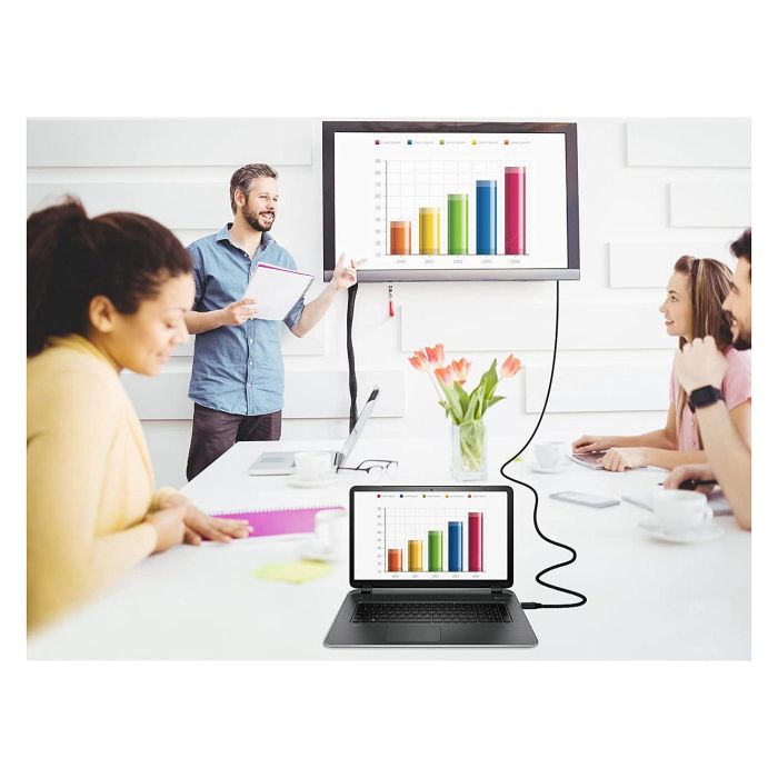 EQUIP Cable DisplayPort 2.1 119272, 2 metros, 16K/60Hz, 40Gbps, HDCP, HDR, DisplayPort Macho a Macho 5 EQUIP Cable DisplayPort 2.1 119272, 2 metros, 16K/60Hz, 40Gbps, HDCP, HDR, DisplayPort Macho a Macho 5