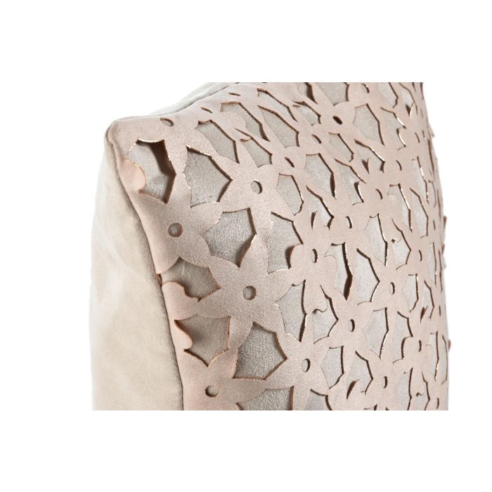 Cojin Chic DKD Home Decor Rosa 45 x 45 cm (2 Unidades) 1 Cojin Chic DKD Home Decor Rosa 45 x 45 cm (2 Unidades) 1