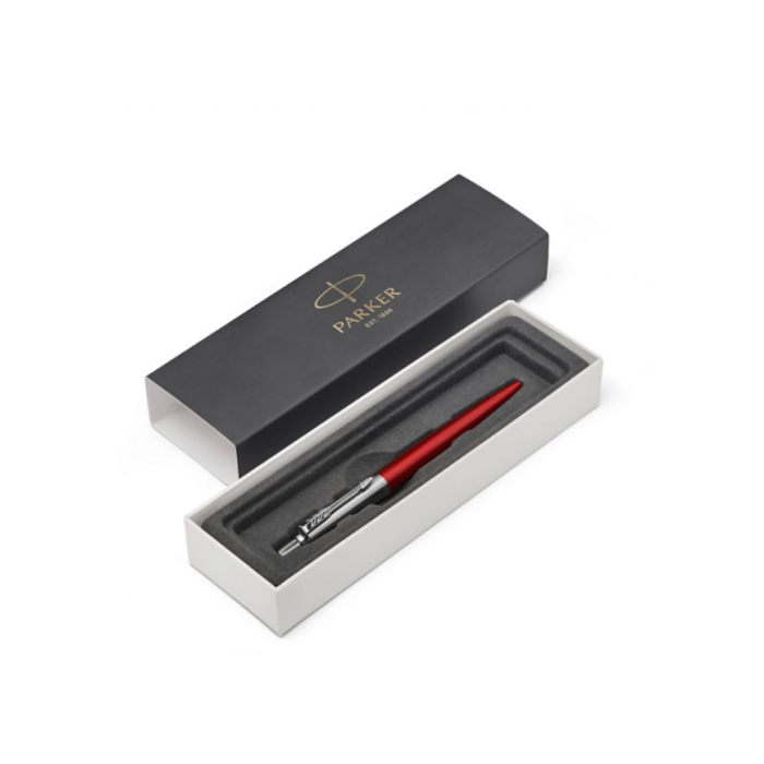 Boligrafo Parker Jotter Core Rojo Acero Inoxidable Ct 2 Boligrafo Parker Jotter Core Rojo Acero Inoxidable Ct 2