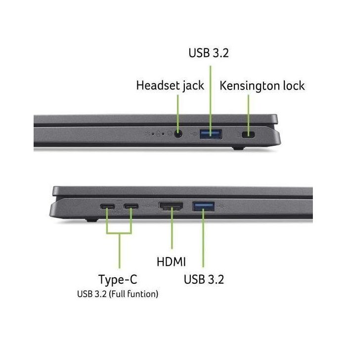Portátil ACER Aspire AG17-31P-319D, pantalla FHD IPS de 17,3", Intel Core 3 N355, gráficos UHD, 8 GB DDR5, SSD PCIe NVMe de 512 GB 4 Portátil ACER Aspire AG17-31P-319D, pantalla FHD IPS de 17,3", Intel Core 3 N355, gráficos UHD, 8 GB DDR5, SSD PCIe NVMe de 512 GB 4