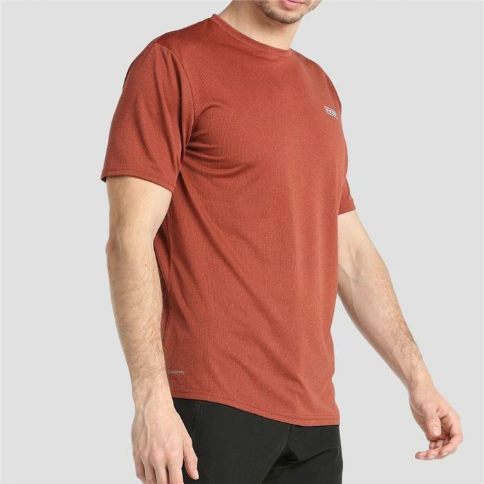 Camiseta Deportiva de Manga Corta +8000 Bernap Marrón XL 1