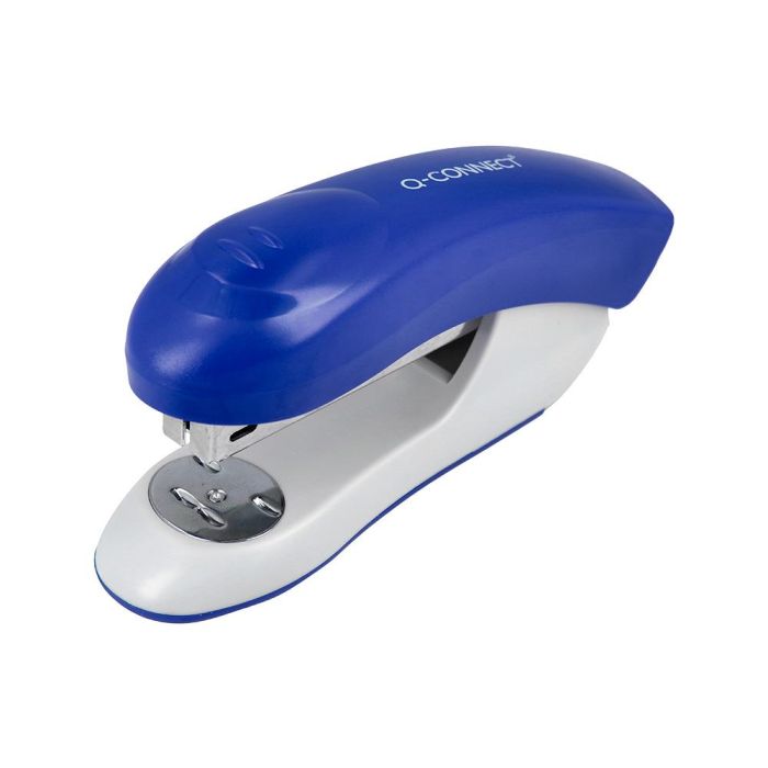 Grapadora Q-Connect Kf14205 Plastico Abs Azul Capacidad 20 Hojas 3