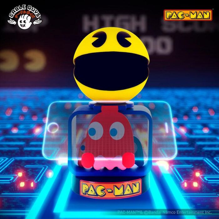 Cable Guy soporte sujecion Pac Man 20cm 18
