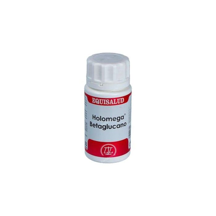 Holomega Betaglucanos para el Sistema Inmune 50 Cápsulas. Suplemento de Avena, Shiitake, Vitaminas y Zinc