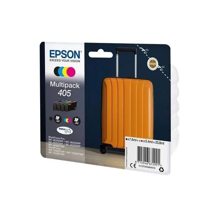Epson C13T05G64020 Cartucho de impresora (cian, magenta, amarillo y negro) - 4 unidades - 23,8 ml 1