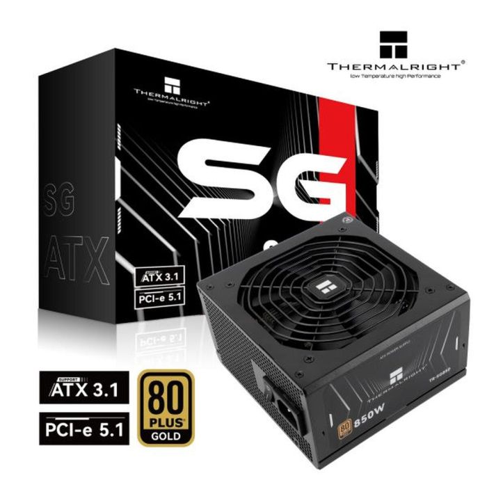 Thermalright SG850 Fuente Alimentación PC Modular 850W 80+ Gold Negra THE0814256017992 8