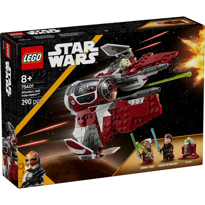 LEGO Star Wars Interceptor Jedi de Ahsoka 75401 Juego de construcción para Niños y Niñas a partir de 8 años 11 LEGO Star Wars Interceptor Jedi de Ahsoka 75401 Juego de construcción para Niños y Niñas a partir de 8 años 11