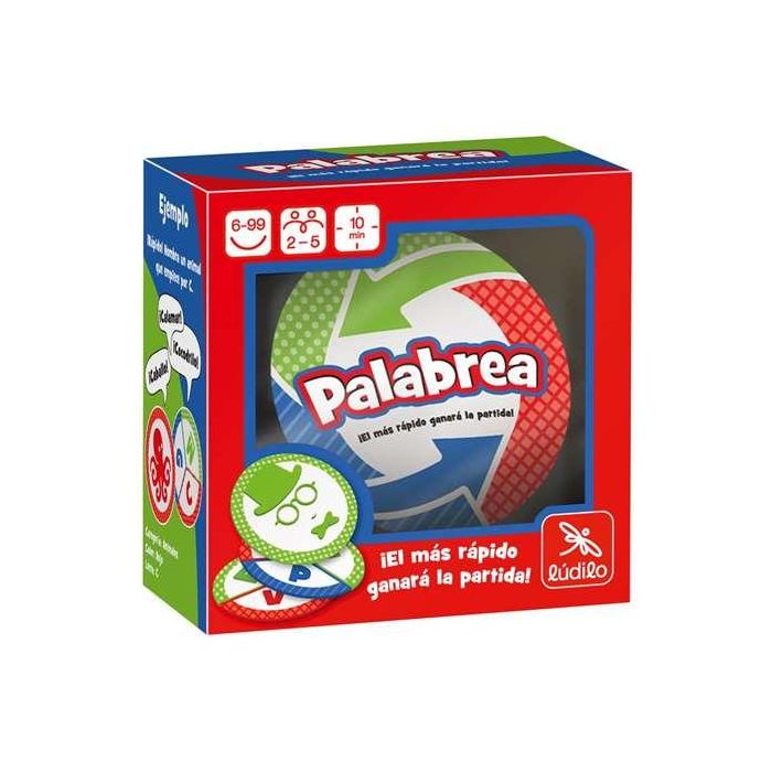 Juego palabrea. ¡un clásico entre los juegos de palabras! contiene 60 cartas.