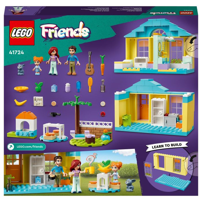 Lego 41724 Friends La Maison de Paisley – Set de construcción Casa de juguete niños 4+ con accesorios y mini-muñecas 24
