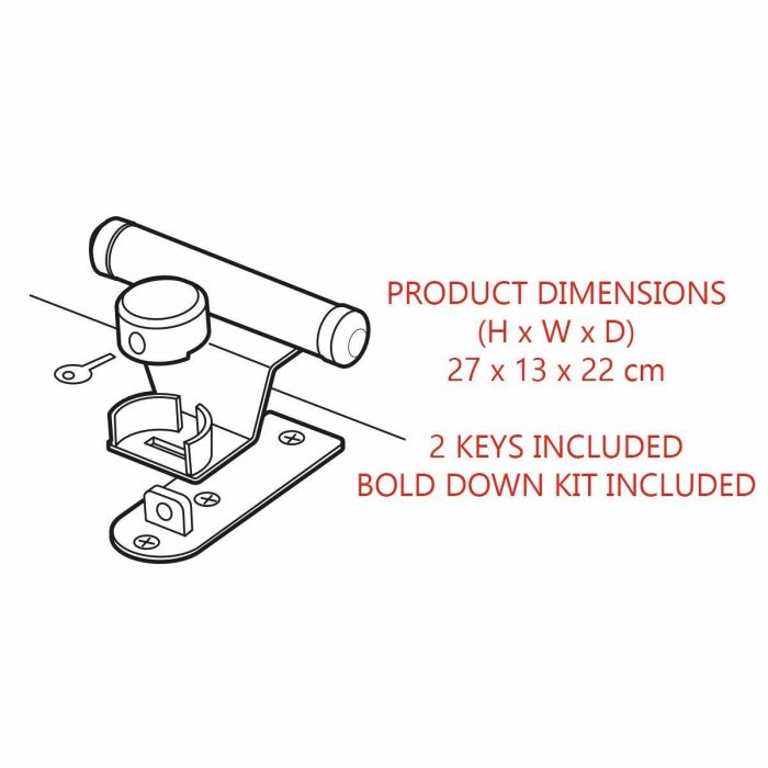 Candado de llave Master Lock 1488EURDAT Acero Redondo 2 Candado de llave Master Lock 1488EURDAT Acero Redondo 2