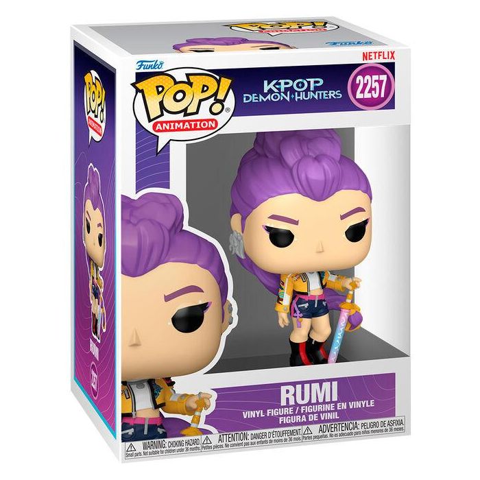 Funko Figura POP Demon Hunters Rumi Kpop Figura Vinilo