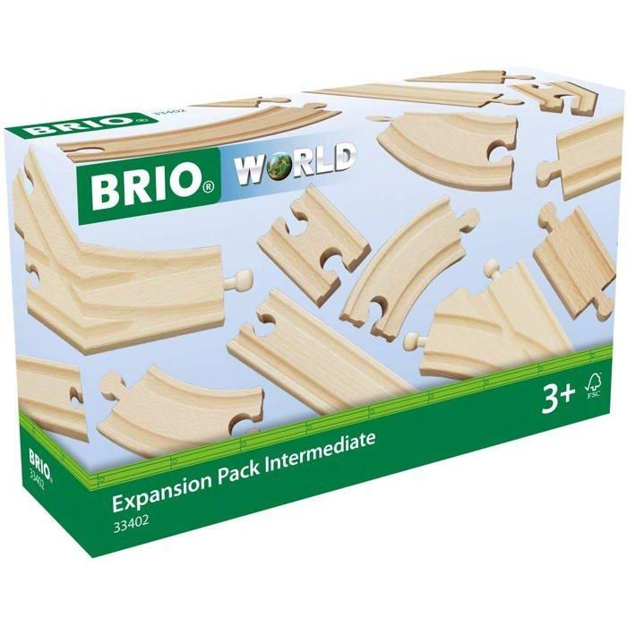 BRIO World - 33402 - Intermediate Evolution Box -16 Rails 2 BRIO World - 33402 - Intermediate Evolution Box -16 Rails 2