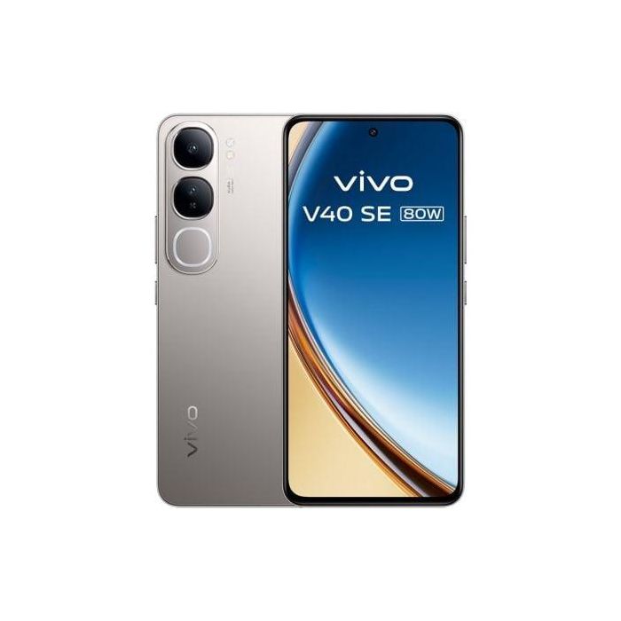 Smartphone Vivo V40 SE 80W 8GB/ 256GB/ 6.67"/ 5G/ Titanio Smartphone Vivo V40 SE 80W 8GB/ 256GB/ 6.67"/ 5G/ Titanio
