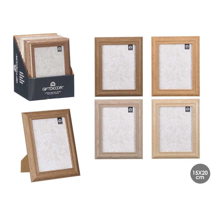 Giftdecor Portafotos con Cuerda 15x20 cm, Surtidos en Colores - Madera y Vidrio (24 Unidades) Giftdecor Portafotos con Cuerda 15x20 cm, Surtidos en Colores - Madera y Vidrio (24 Unidades)