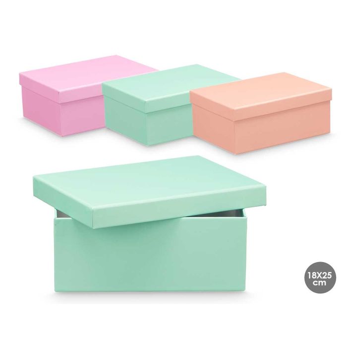 Caja de Cartón Surtidos Colores Vivos Pastel Grande Pincello 25x18x11 cm (12 Unidades) Caja de Cartón Surtidos Colores Vivos Pastel Grande Pincello 25x18x11 cm (12 Unidades)