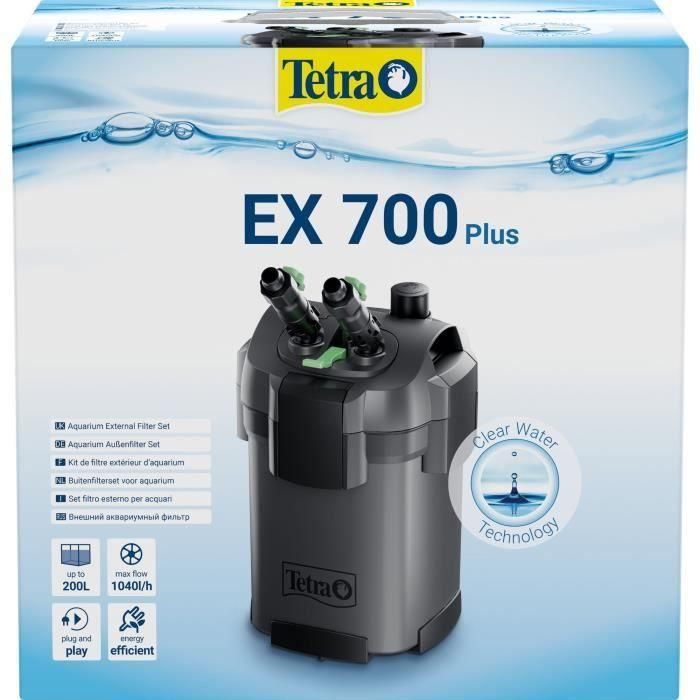 Filtro externo - TETRA - 700 plus - Para acuarios de 100 a 200 L 1 Filtro externo - TETRA - 700 plus - Para acuarios de 100 a 200 L 1