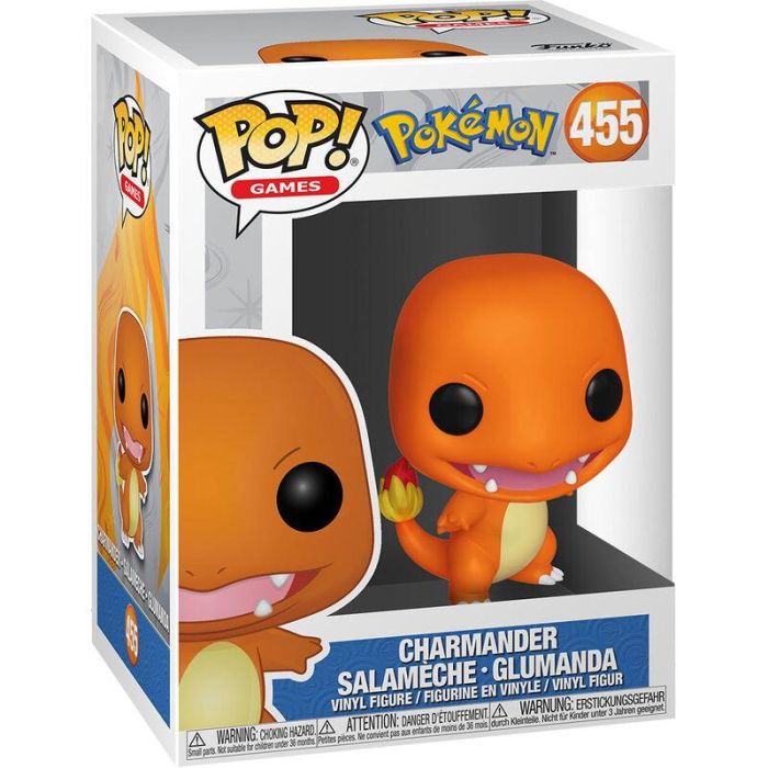 Figura POP Pokemon Charmander Figura POP Pokemon Charmander