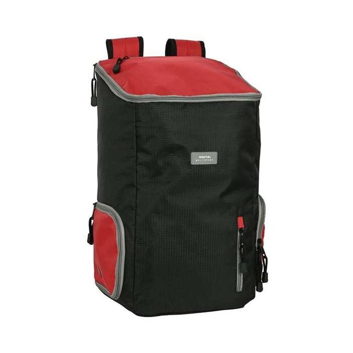Safta Mochila Multisports para Portátil 13,3" Black-Red 28x50x22cm 5