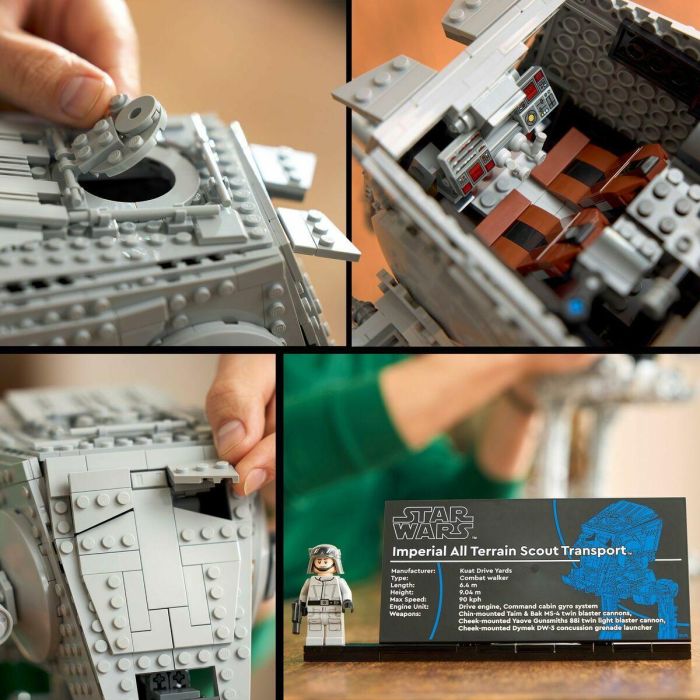 Juego de Construcción Lego STAR WARS 75417 AT-ST 16 Juego de Construcción Lego STAR WARS 75417 AT-ST 16
