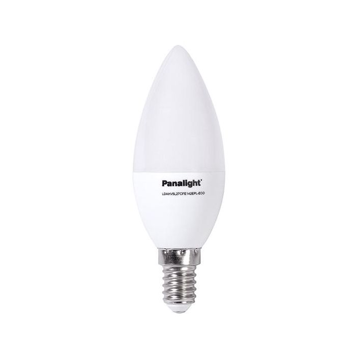 Panasonic-Panalight LDAHV5L27CFE142EPL-ECO Lámpara LED Vela Frost E14 4W 2700K Panasonic-Panalight LDAHV5L27CFE142EPL-ECO Lámpara LED Vela Frost E14 4W 2700K