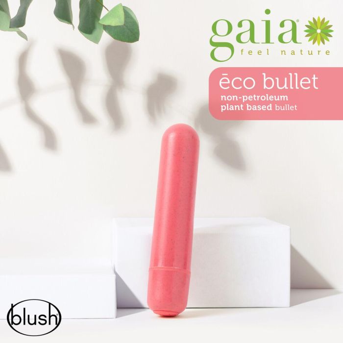 Bala Vibradora Blush Gaia Rosa 6 Bala Vibradora Blush Gaia Rosa 6