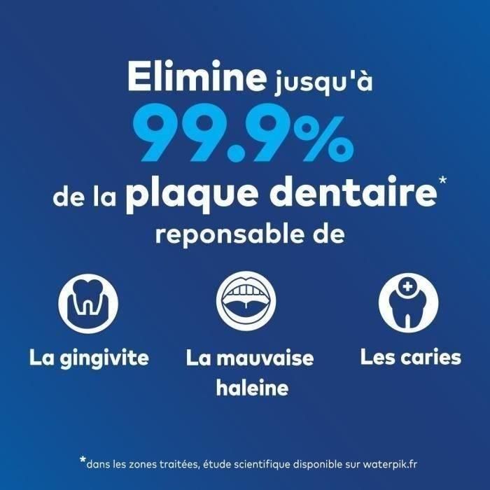 Waterpik WF-20 Pulse, irrigador bucal inalámbrico, recomendado por UFSBD, chorro de agua recargable, elimina la placa, blanco 2 Waterpik WF-20 Pulse, irrigador bucal inalámbrico, recomendado por UFSBD, chorro de agua recargable, elimina la placa, blanco 2