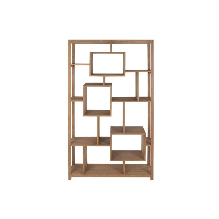 DKD Home Decor Estantería Balines de Madera de Teca Reciclada 120x210x40 cm (Ancho x Alto x Fondo) 1