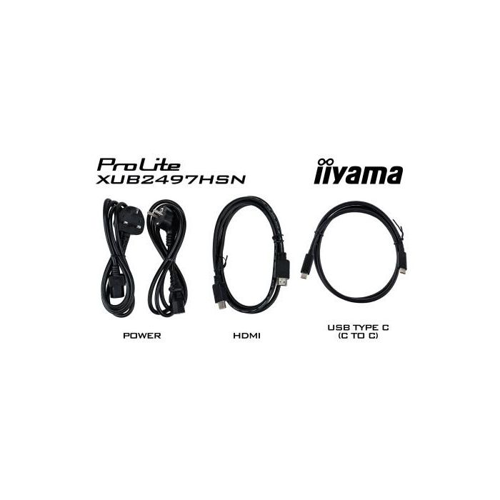 iiyama ProLite XUB2497HSN-W1 pantalla para PC 60,5 cm (23.8") 1920 x 1080 Pixeles Full HD LED Blanco 5