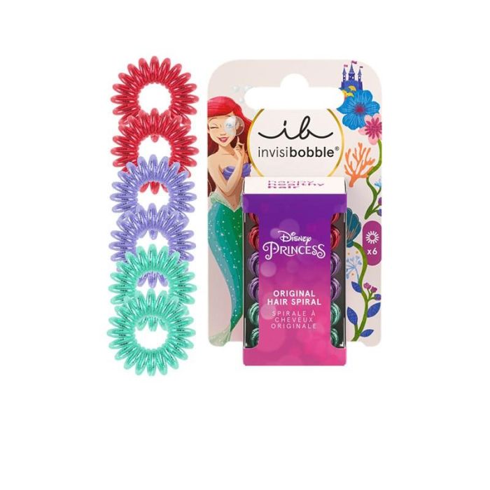 Ib Kids Original Disney Ariel 6Pc Invisibobble