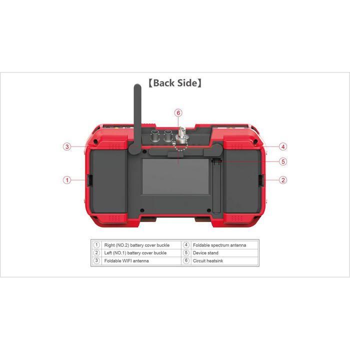 Ernitec Monitor tester multiformato WiFi con pantalla táctil 7" HDCVI/AHD/TVI/CVBS 12V salida alimentación 12V 2A 5 Ernitec Monitor tester multiformato WiFi con pantalla táctil 7" HDCVI/AHD/TVI/CVBS 12V salida alimentación 12V 2A 5