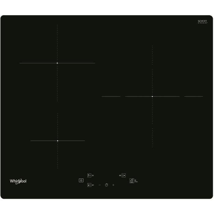 Placa de inducción WSQ1160NE 3 FUEGOS 60 CM Placa de inducción WSQ1160NE 3 FUEGOS 60 CM