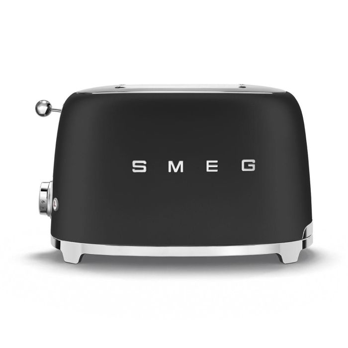 Smeg TSF01BLMEU Tostador de Pan 2X2 50´Style Negro Mate 4