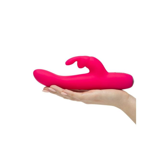 Vibrador Conejito Slimline Curvado Happy Rabbit 05855 Rosa 2