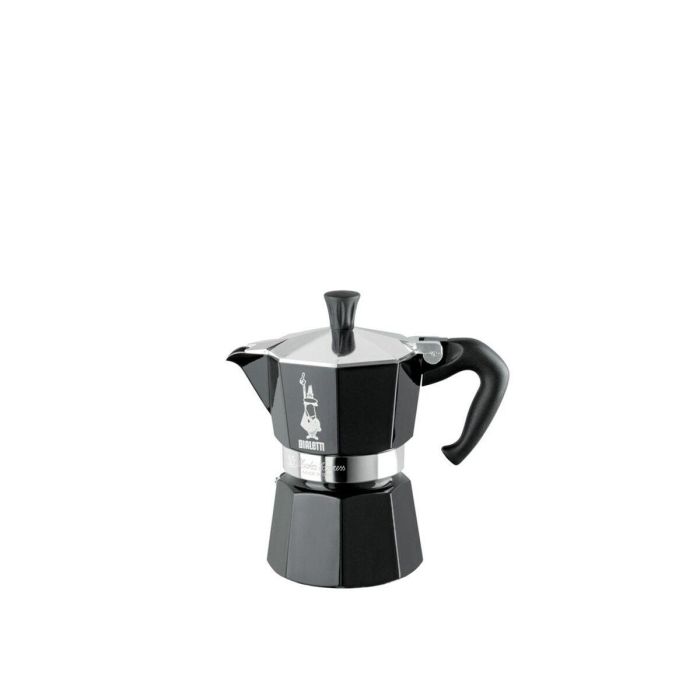 Cafetera Italiana Bialetti MOKA EXPRESS Negro Aluminio 200 ml 1 Cafetera Italiana Bialetti MOKA EXPRESS Negro Aluminio 200 ml 1