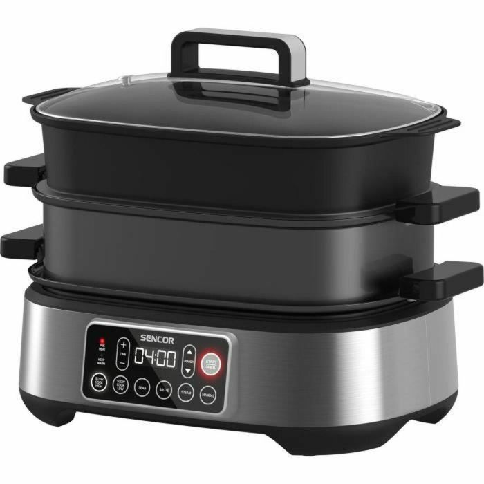 Olla de cocción lenta y grill multifunción - SENCOR - SPR 6300BK - 6 L - Negro 4