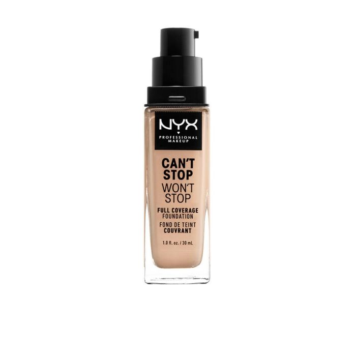 Base de Maquillaje Fluida Can't Stop Won't Stop NYX (30 ml) (30 ml) 4 Base de Maquillaje Fluida Can't Stop Won't Stop NYX (30 ml) (30 ml) 4