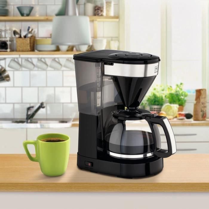 MELITTA Easy Top II 1023-04 - Cafetera con filtro - 1050 W - Negro 1 MELITTA Easy Top II 1023-04 - Cafetera con filtro - 1050 W - Negro 1