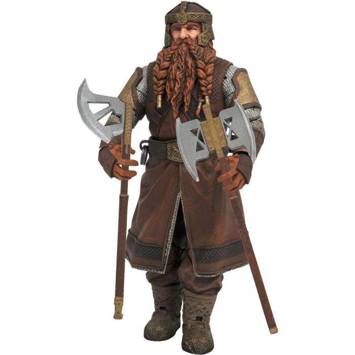 Diamond Collection Figura Gimli de The Lord of the Rings, 18 cm con 16 puntos de articulación 1 Diamond Collection Figura Gimli de The Lord of the Rings, 18 cm con 16 puntos de articulación 1
