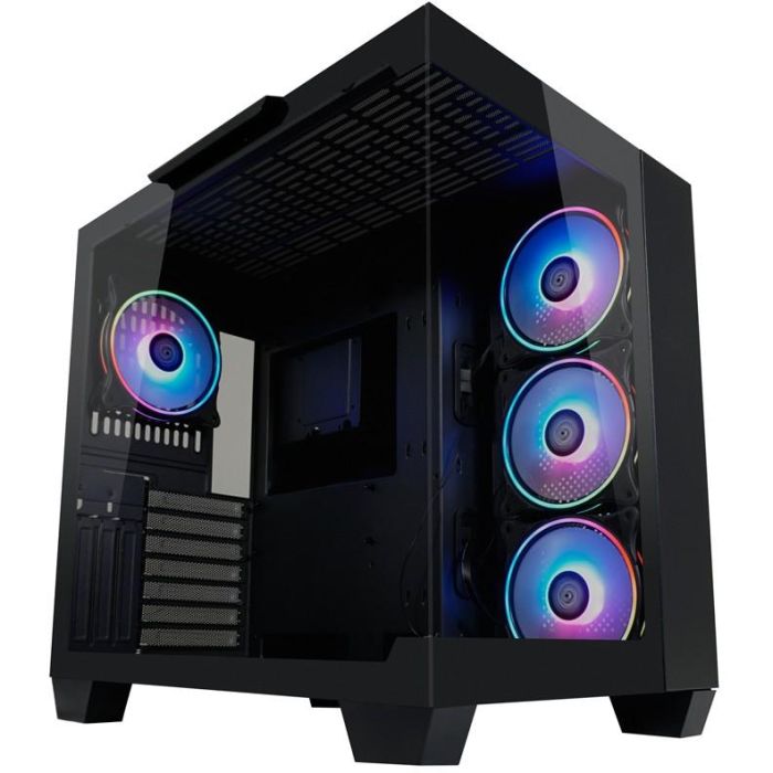 LC-Power 809B Midi Tower PC Gaming Negro ATX/EATX/microATX/Mini-ITX con Ventana Lateral y Panel de Vidrio Templado 26 LC-Power 809B Midi Tower PC Gaming Negro ATX/EATX/microATX/Mini-ITX con Ventana Lateral y Panel de Vidrio Templado 26