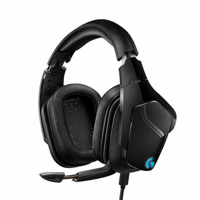 Auriculares con Micrófono Gaming Logitech 981-000744 Azul Negro Multicolor Negro/Azul