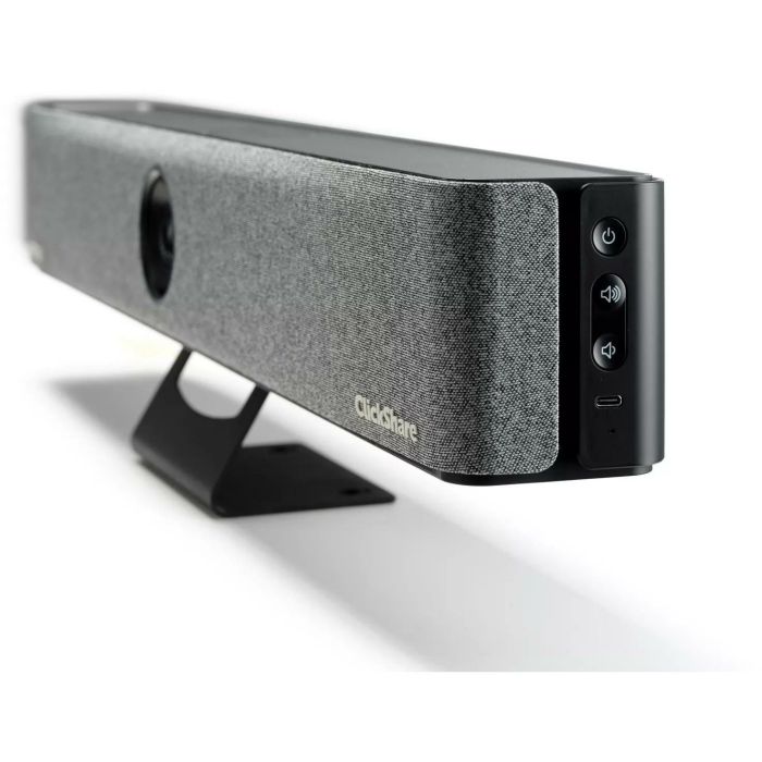 BARCO ClickShare Bar Pro 4K con 2 Botones para Salas Pequeñas y Medianas con Cámara 120°, Zoom 3x y Audio Integrado 1 BARCO ClickShare Bar Pro 4K con 2 Botones para Salas Pequeñas y Medianas con Cámara 120°, Zoom 3x y Audio Integrado 1