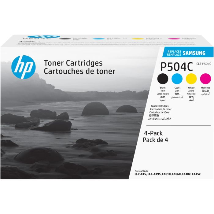 HP - Samsung CLP-415 CLX-4195 Rainbow Pack 4 Toner C/M/Y/K
