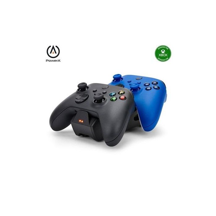 Power A 1519564-01 Estación de Carga Dual Xbox Negra para Mandos Xbox Series X|S y Xbox One 9