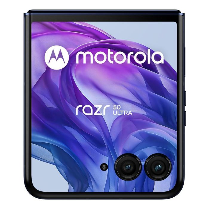 Motorola razr 50 Ultra Smartphone Plegable 5G 512GB 12GB RAM, Pantalla 6.9" pOLED 165Hz, Doble Cámara 50MP, Android 14, Azul Medianoche 7